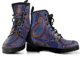 Gold Paisley Mandala Handcrafted Boots