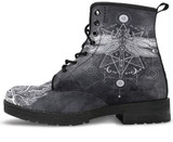 Dragonfly Lotus Handcrafted Boots