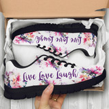Live Love Laugh Handcrafted Sneakers