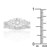 Triple Stone Engagement Set