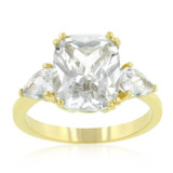 Radiant Cut Engagement Triplet