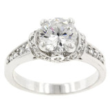 Rhodium Plated Regal Ring