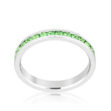 Stylish Stackables Peridot Crystal Ring