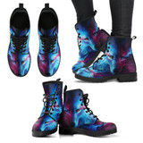Galaxy Wolf Handcrafted Boots