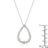 Graduated Teardrop Pendant