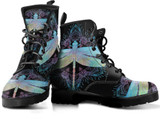 Dragonfly Mandala 1 Handcrafted Boots