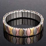 Tritone 13mm Stainless Steel Stretch Bracelet Tritone 13mm Stainless Steel Stretch Bracelet