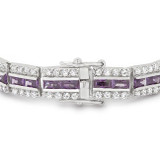 Balboa Purple Cubic Zirconia Bracelet