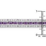 Balboa Purple Cubic Zirconia Bracelet