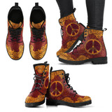 Peace & Henna Handcrafted Boots V2