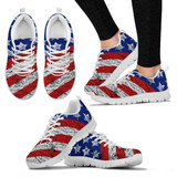 American Flag Handcrafted Sneakers