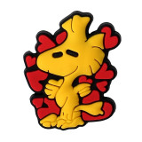 Premium Peanuts Woodstock With Hearts Croc Charm