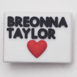 BLM Social Awareness JUSTICE FOR BREONNA TAYLOR Croc Shoe Charm