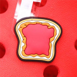 Premium Peanut Butter And Jelly Toast Croc Charm