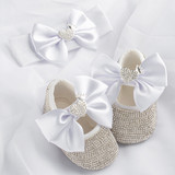 Queen Of Heart Babydoll Crystals Shoes and Headband