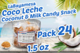 La Bayamessa || Coco Leche || individually wrapped pcs || Premium Coconut & Milk Candy Snack Net Weight : 1.5 oz (42.5g)