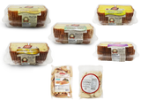 Great Offer|Delisia Sliced Cake (Almond /Banana NUT/Coconut/Fruit /Lemon 397g) |Galletas Latino Crackers/2Crackers (30g) |Toufayan Crispy Bread sticks227g