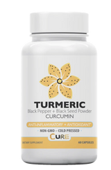 Cure VEGAN TURMERIC + BLACK SEED POWDER CAPSULES