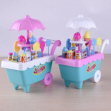 Kids Mini Simulation Ice Cream Trolley Toy