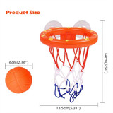 Toddlers Bath Toys Basketball Hoop and 3 Balls Playset
