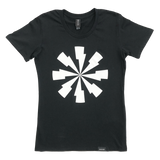Pinwheel Women's Tee (Black)