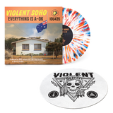 Everything Is A-OK Vinyl + Blazin' Skull Slipmat