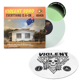 Everything Is A-OK Vinyl + Blazin' Skull Slipmat
