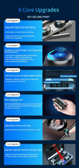 Oringinal F9-V5.0 Bluetooth 5.0 Earphones TWS Fingerprint Touch Headset HiFI Stereo In-ear Earbuds Wireless Headphones for sport Oringinal F9-V5.0 Bluetooth 5.0 Earphones TWS Fingerprint Touch Headset HiFI Stereo In-ear Earbuds Wireless Headphones for sport