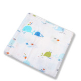 Newborn Bamboo Cotton Muslin Swaddle Blanket in Multiple Patterns