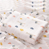 Davy & Bess Bamboo and Cotton Muslin Swaddle Wrap