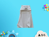 Hooded Animal Fleece Bath Towel