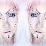 cosplay Halloween white Girl (12 months) contact lenses