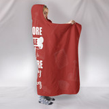 THE MORE I LOVE DOGS HOODED BLANKET