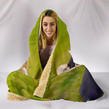 CORGI PUPPY HOODED BLANKET