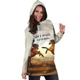 WILD HEARTS CAN'T BE BROKEN HOODIE DRESS