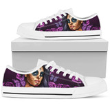 CALAVERA GIRL WOMENS VIOLET LOW TOP (WHITE)
