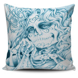 SUGAR SKULL PILLOW COVER