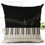 MUSICAL NOTES SERIES THROW PILLOW COVERS