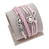 MULTI LAYER LEATHER CHARM BRACELET OFFER