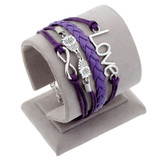 MULTI LAYER LEATHER CHARM BRACELET OFFER