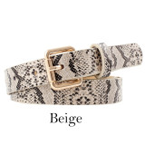 Pu Leather Snake Waist Belt Pu Leather Snake Waist Belt