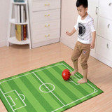 Kid's Football Soccer Field Rug Kid's Football Soccer Field Rug