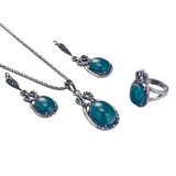 Pendant Necklace Earring Jewelry Set