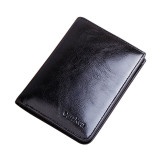 Leather Wallets Men Credit Business Holders
