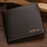 Leather Men Wallet Credit Card Holder