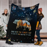 Camping Bear Premium Blanket TXX