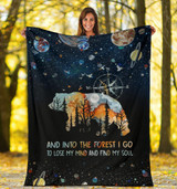 Camping Bear Premium Blanket TXX