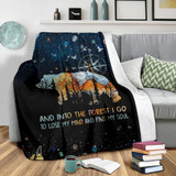 Camping Bear Premium Blanket TXX