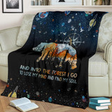 Camping Bear Premium Blanket TXX