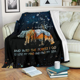 Camping Bear Premium Blanket TXX